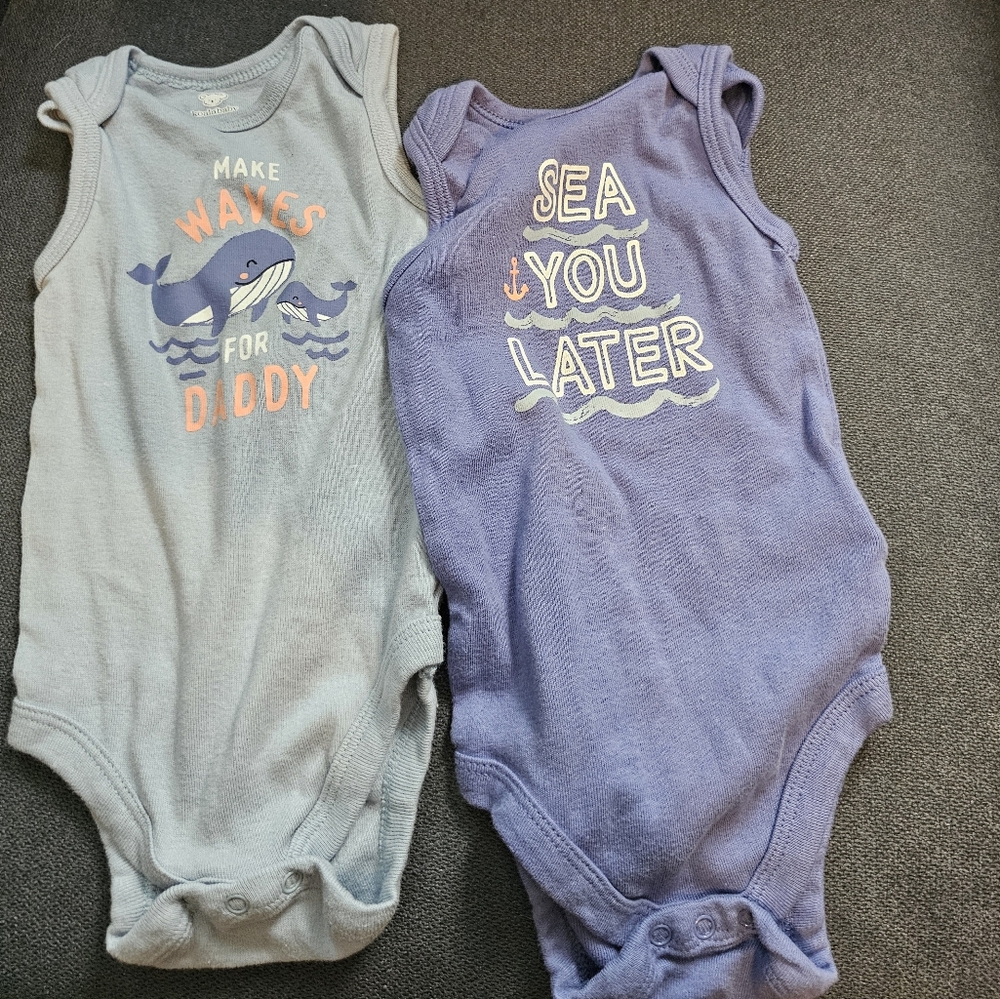 NWOT Koala baby 3-6 month tank onsies